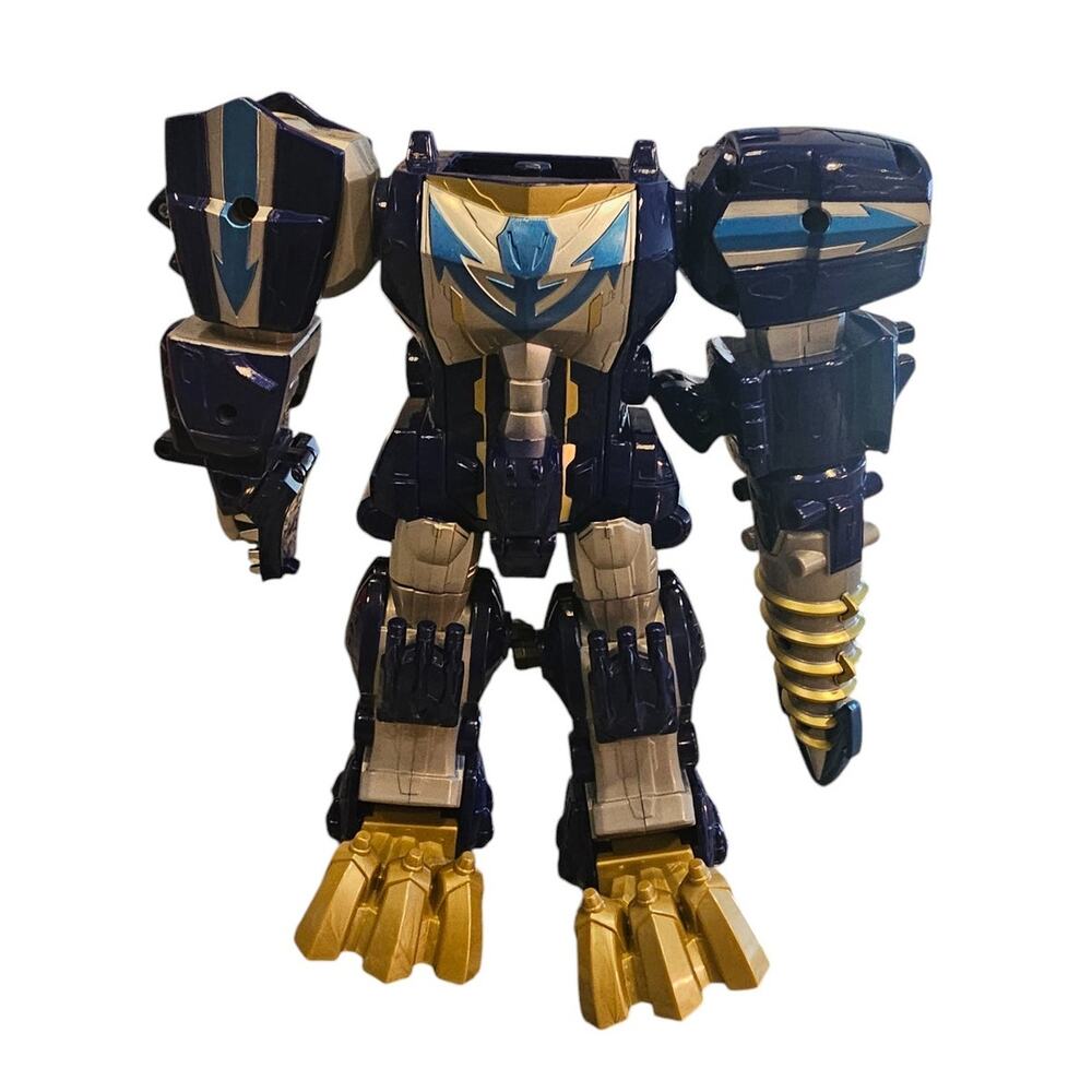 Power Rangers Megaforce Q Rex Megazord Missing Head